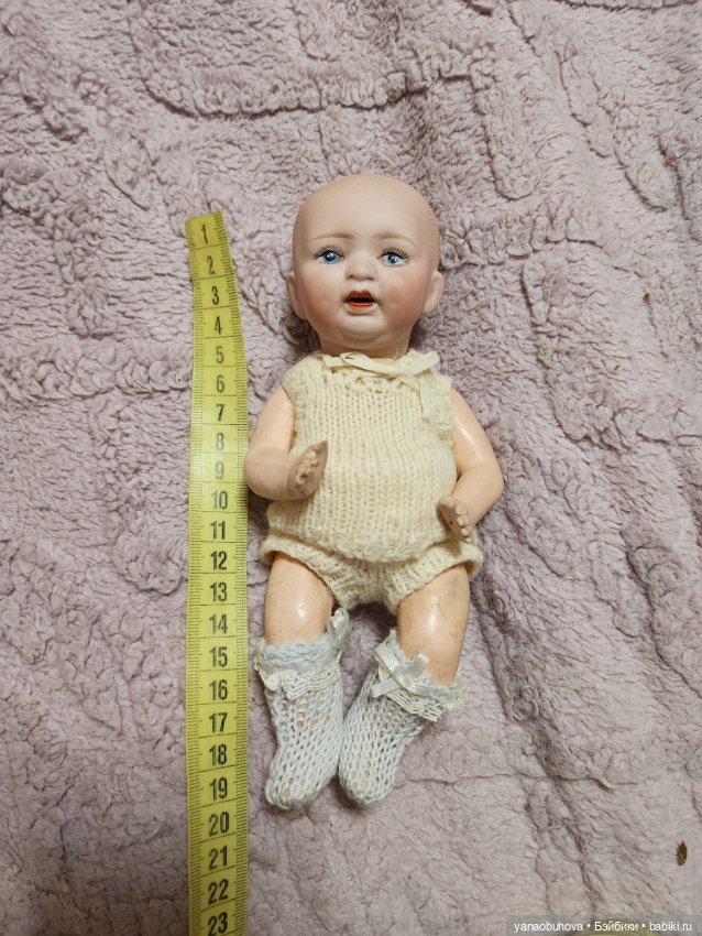 Антикварная малышка Ниппон, япония, рост 18 см (фото 7)