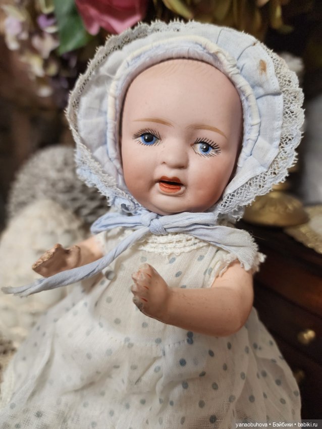 Антикварная малышка Ниппон, япония, рост 18 см