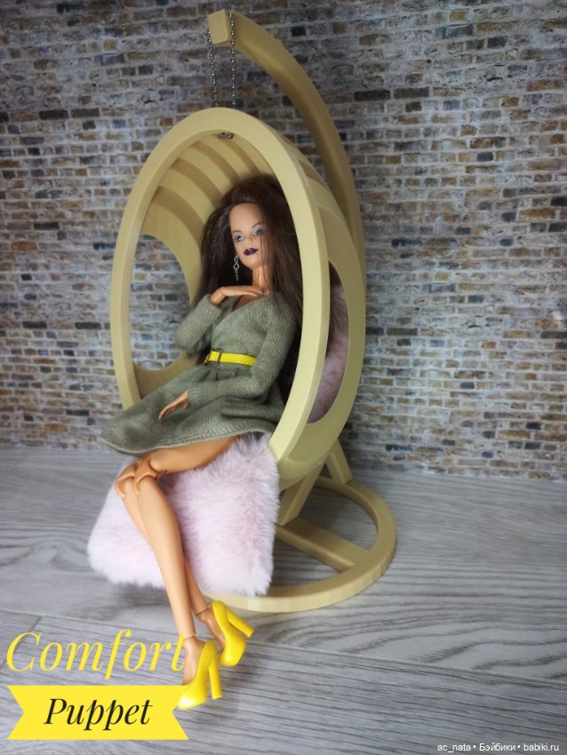 Подвесное кресло для Barbie (фото 6)