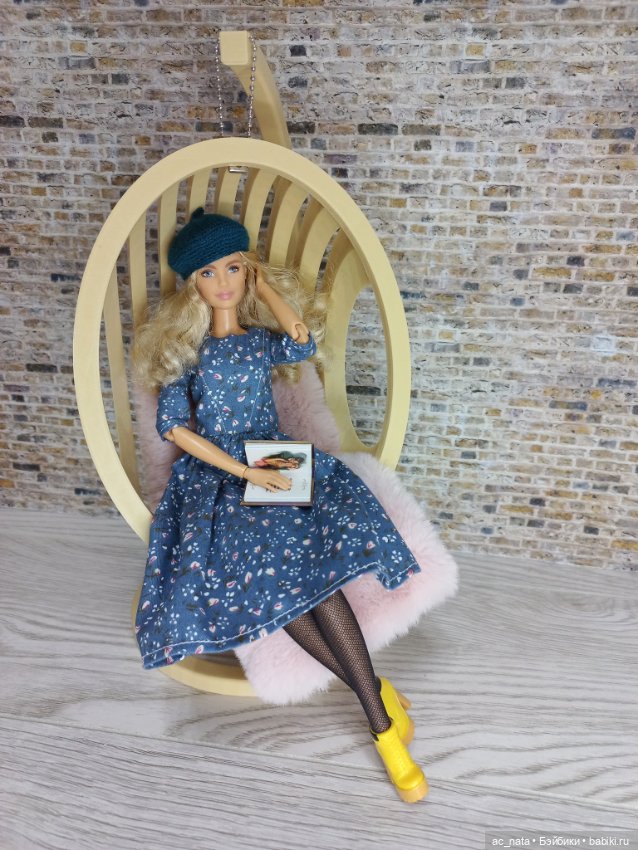 Подвесное кресло для Barbie (фото 5)