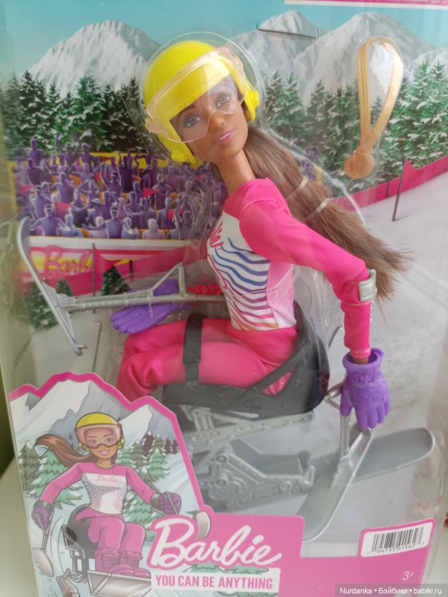 Barbie зимние виды спорта Паралимпиец (фото 4)