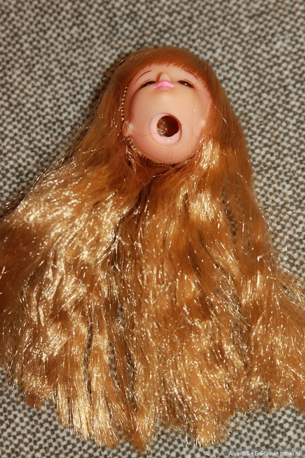 Голова винтажной подружки Дженни Шины компании Такара (фото 6)