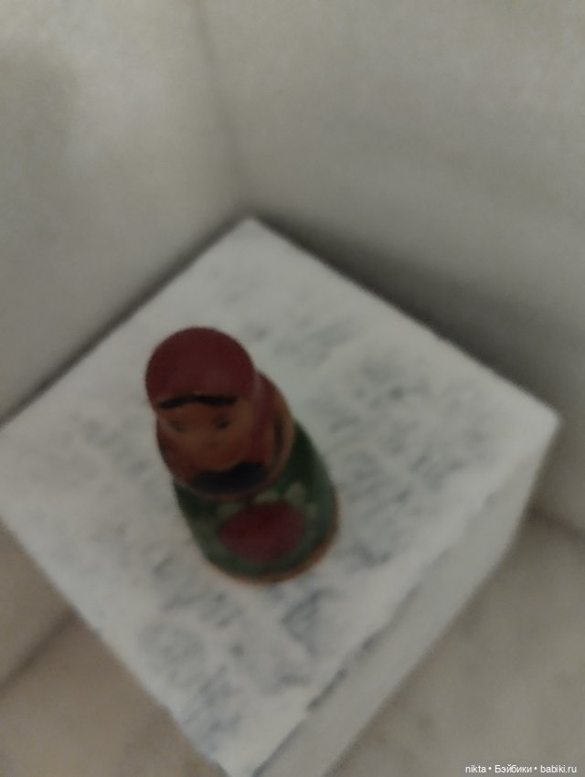 Редкая деревянная фигурка СССР Матрешка (фото 5)