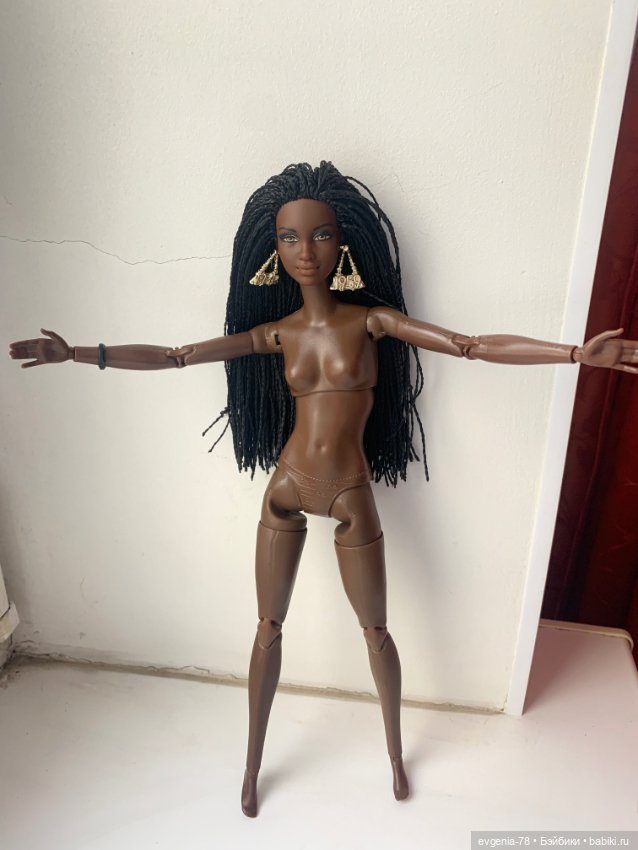 Продам чернокожую Мбили — Шарнирные куклы (не BJD) (фото 7)