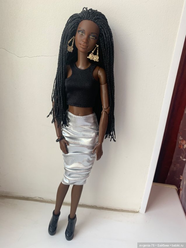 Продам чернокожую Мбили — Шарнирные куклы (не BJD)