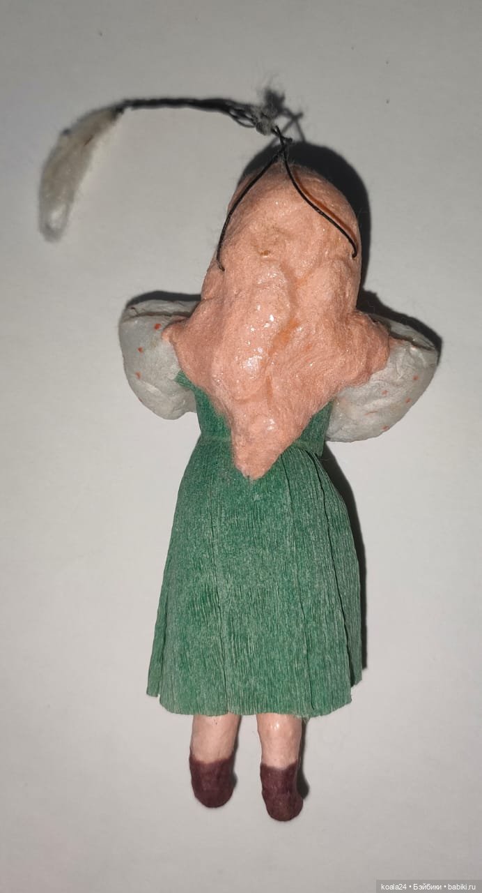 Ёлочная игрушка. Девочка — Коллекционные фигурки (фото 7)