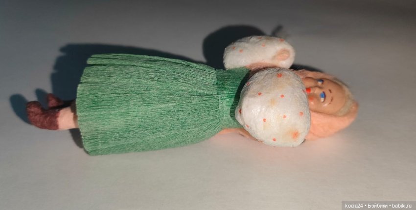 Ёлочная игрушка. Девочка — Коллекционные фигурки (фото 6)