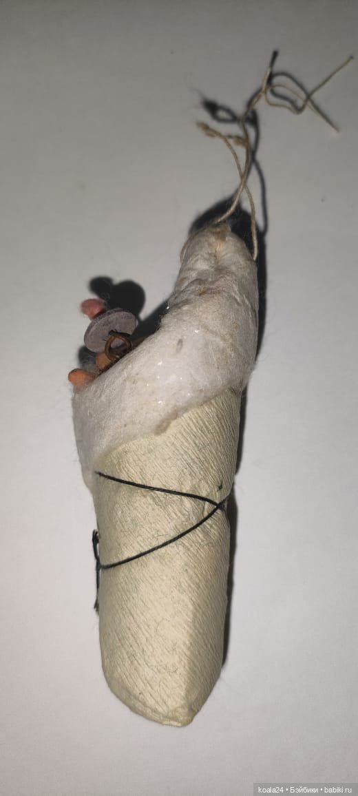 Ёлочная игрушка. Поросенок в конверте, с соской (фото 5)