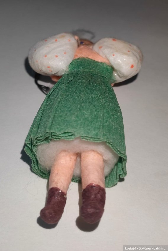 Ёлочная игрушка. Девочка — Коллекционные фигурки (фото 8)