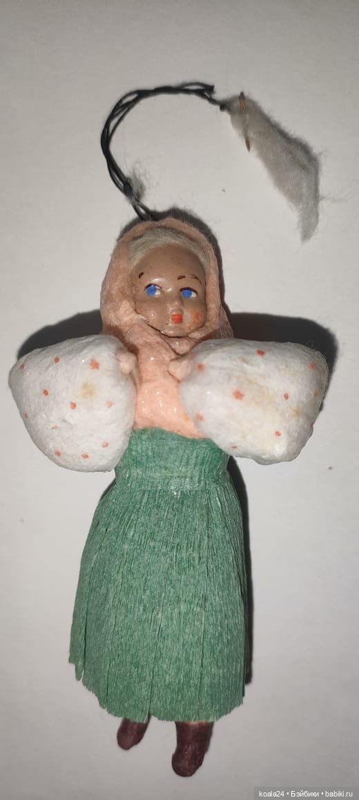 Ёлочная игрушка. Девочка — Коллекционные фигурки