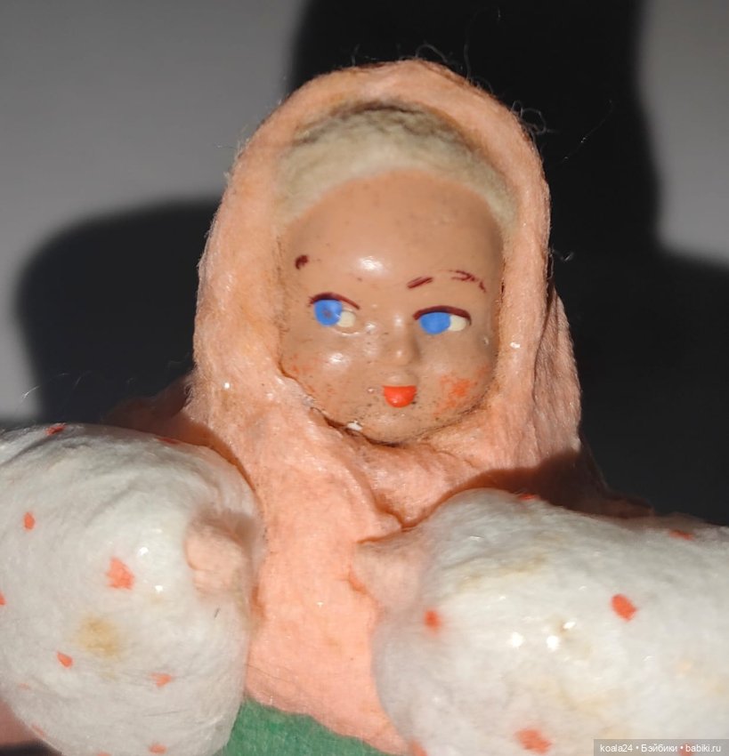 Ёлочная игрушка. Девочка — Коллекционные фигурки (фото 4)