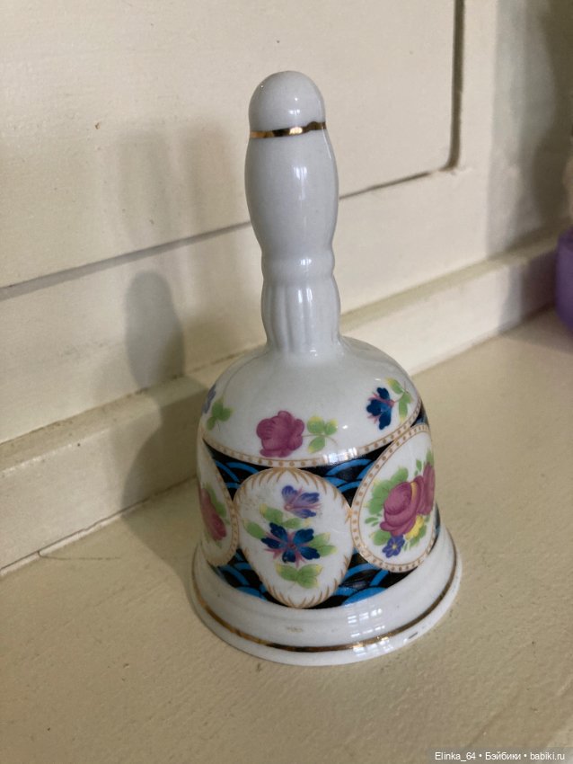 Винтажный колокольчик, 11 см (фото 4)