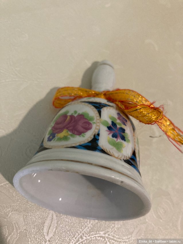 Винтажный колокольчик, 11 см