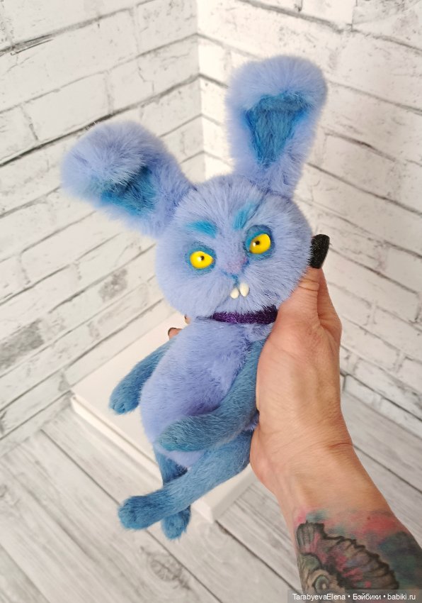 Кролик Злыдень — Авторские игрушки (фото 9)