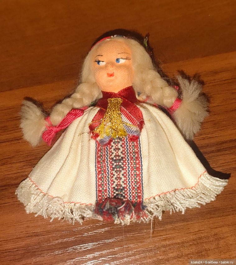 Сувенир куколка — Винтажные куклы и игрушки детства (фото 2)
