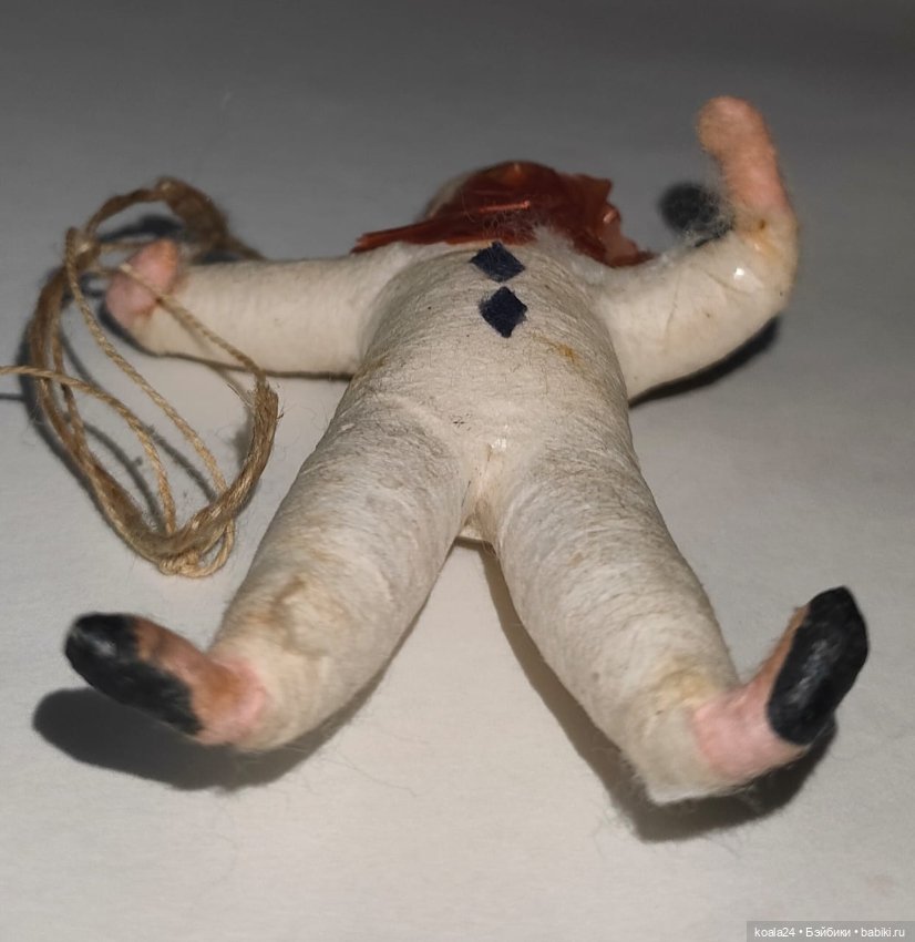 Ёлочная игрушка. Пьеро — Коллекционные фигурки (фото 8)