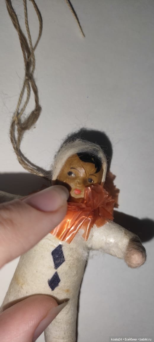 Ёлочная игрушка. Пьеро — Коллекционные фигурки (фото 4)