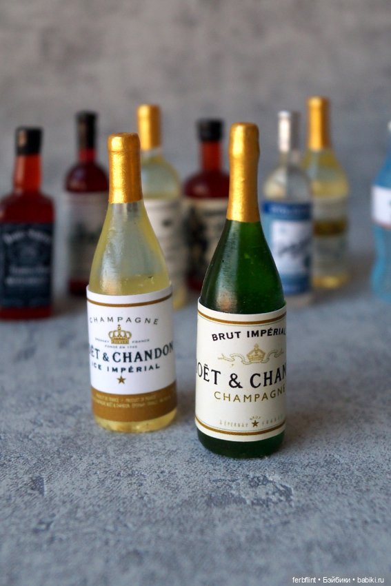 Набор для бара в масштабе 1:6 (фото 3)