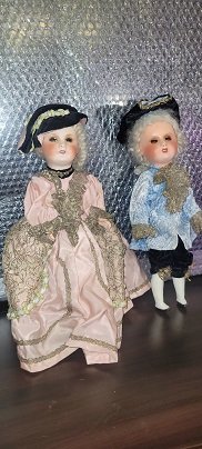 Антикварные кулы (пара) Unis France 301 (фото 8)