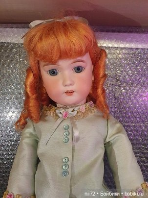 Антикварная кукла CM Bergmann