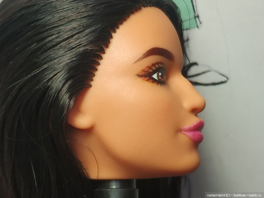 Голова Барби Фашионистас 215 (2) (фото 7)