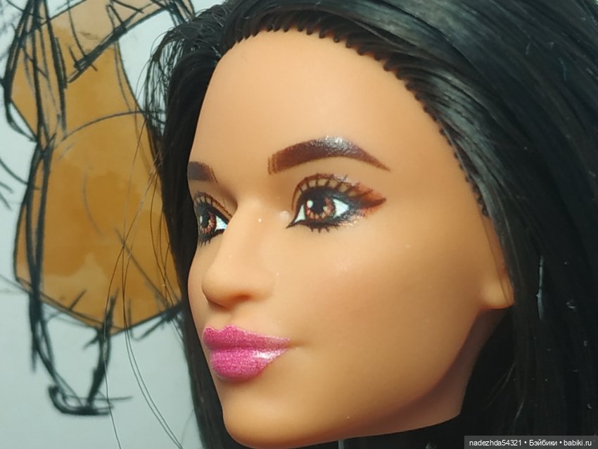 Голова Барби Фашионистас 215 (2) (фото 6)