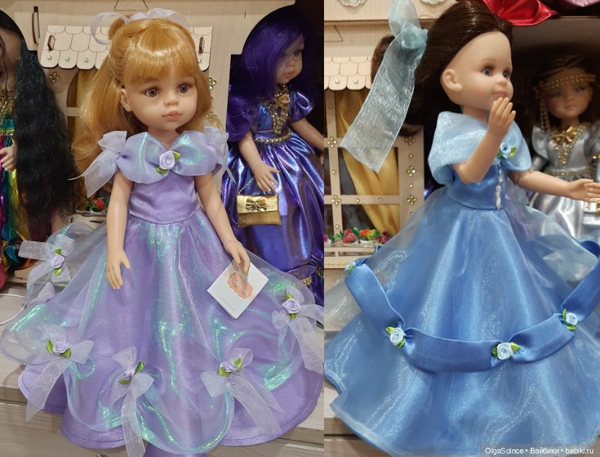 Платье принцесса для куклы паола рейна