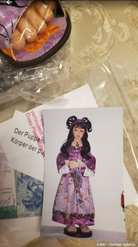 Кукла коллекционная виниловая от Saptono (фото 3)