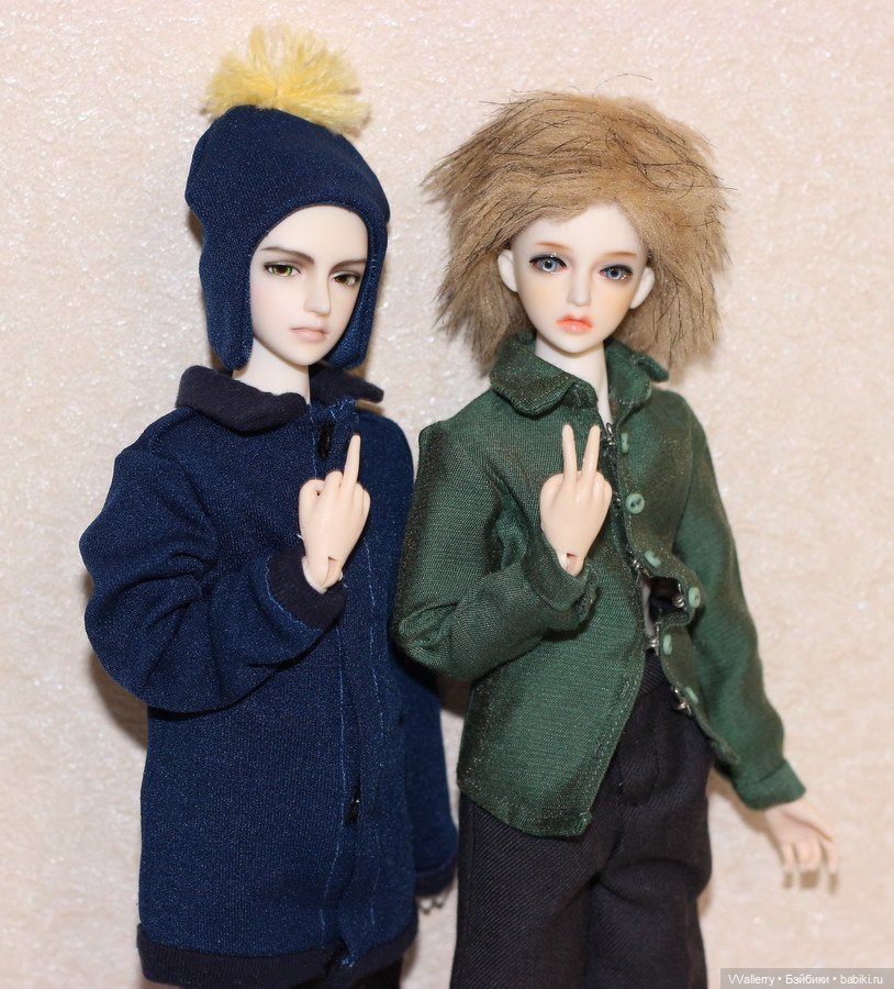 Две куклы бжд 30cm от Xaga Doll (фото 4)