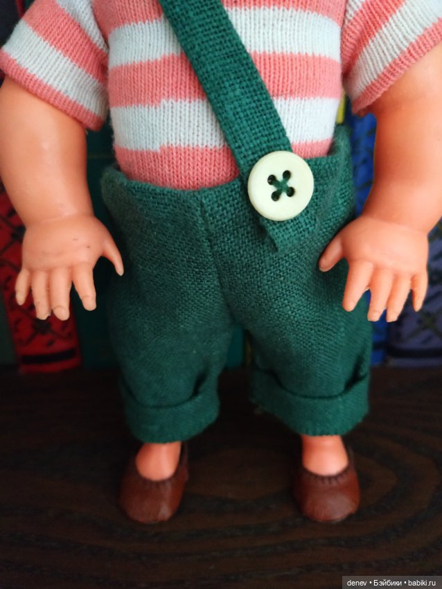 Мальчик Бигги ГДР — Винтажные куклы и игрушки детства (фото 2)