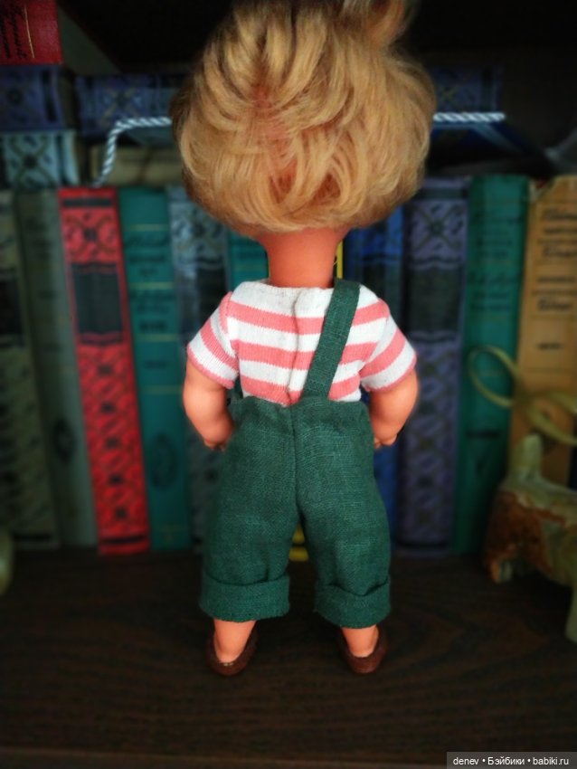 Мальчик Бигги ГДР — Винтажные куклы и игрушки детства (фото 4)