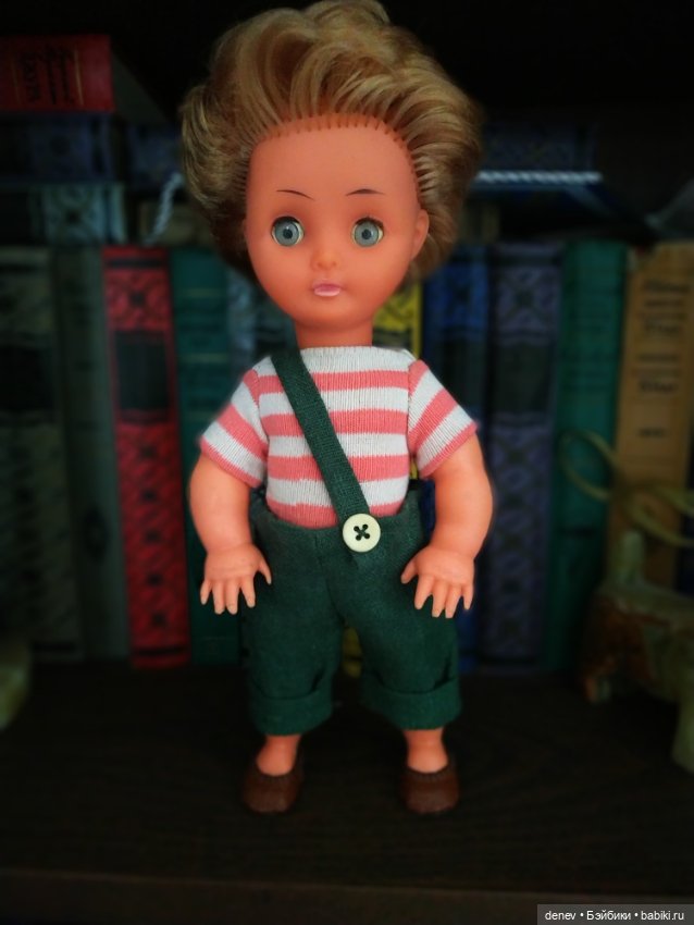 Мальчик Бигги ГДР — Винтажные куклы и игрушки детства (фото 3)
