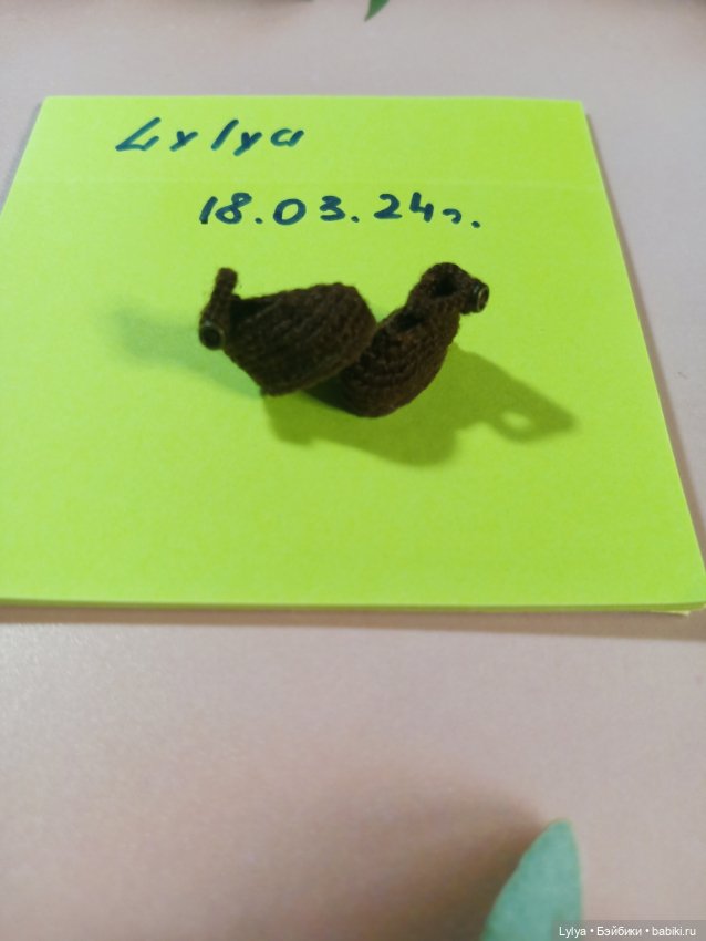 Вязаная обувь для куколки и не только ☺️ (фото 6)