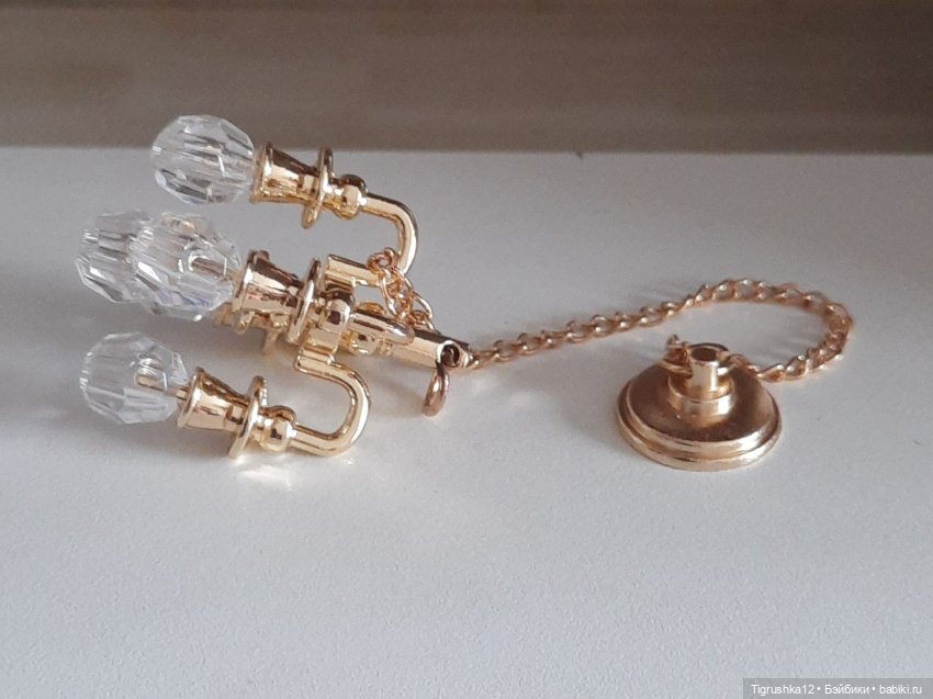 Люстра #2 — Миниатюра для кукол