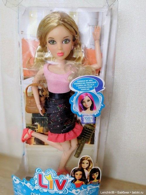 Кукла Liv от Spin mater — Шарнирные куклы (не BJD) (фото 3)