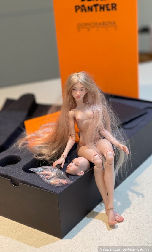 Авторская кукла BJD Black Panther (фото 2)