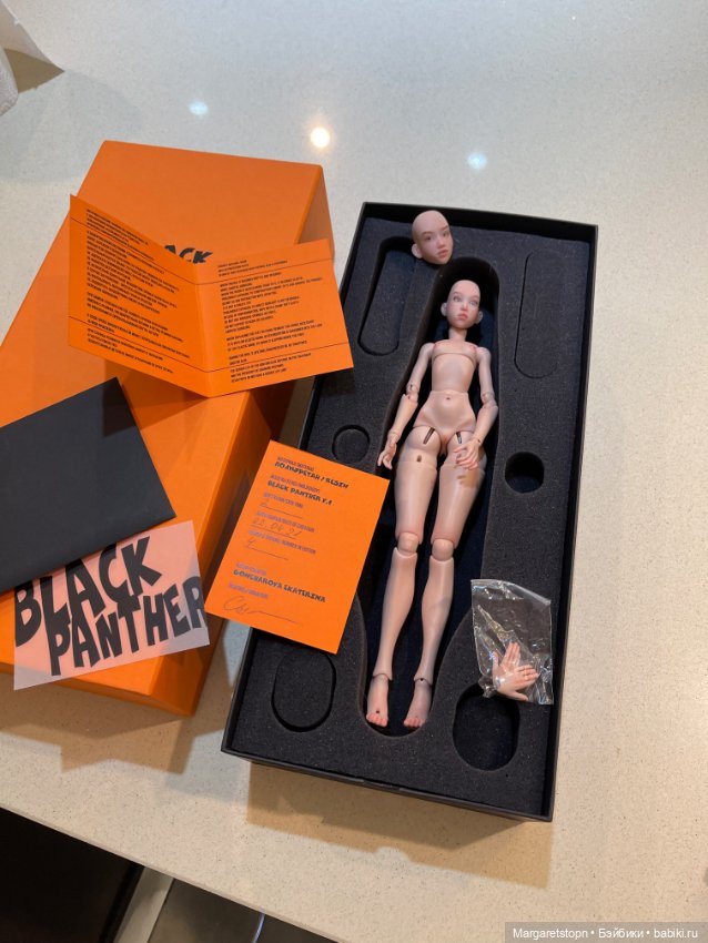 Авторская кукла BJD Black Panther (фото 6)