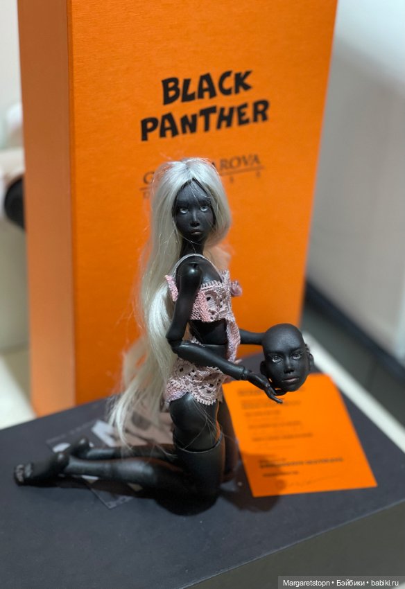 Авторская кукла BJD от Гончаровой Black Panther (фото 8)