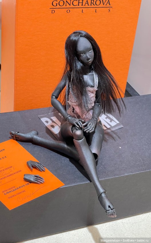 Авторская кукла BJD от Гончаровой Black Panther (фото 6)