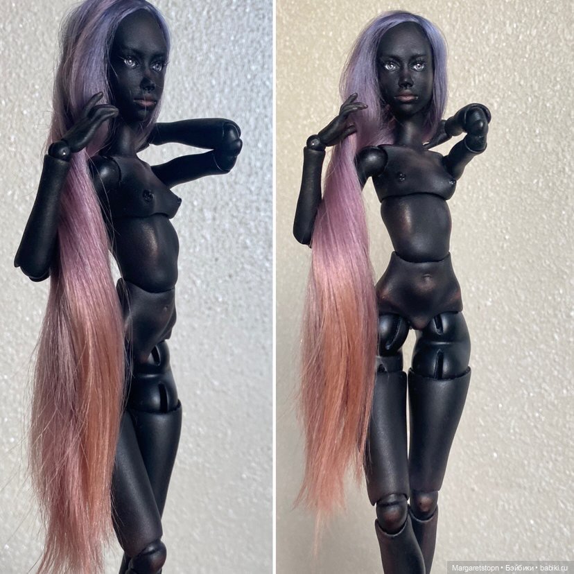 Авторская кукла BJD от Гончаровой Black Panther (фото 3)
