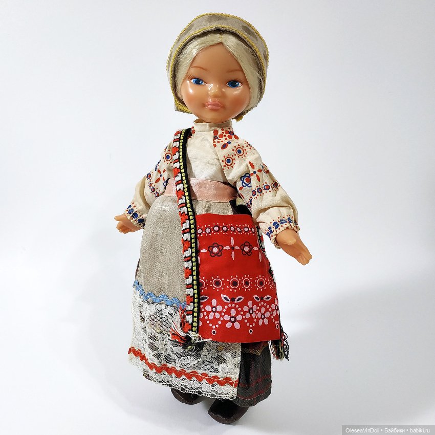 Маричка. Винтажная Куколка с Сумкой. Ранняя. Клеймо Мишка. Мотовилова. ЛПО "Игрушка" (Ленигрушка). С (фото 6)