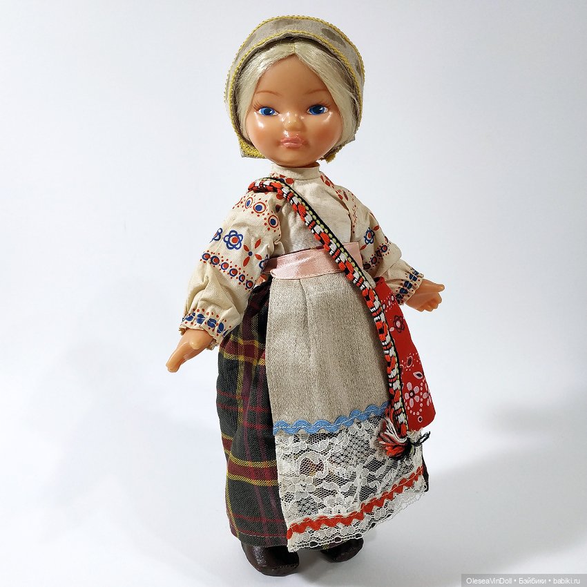 Маричка. Винтажная Куколка с Сумкой. Ранняя. Клеймо Мишка. Мотовилова. ЛПО "Игрушка" (Ленигрушка). С (фото 4)