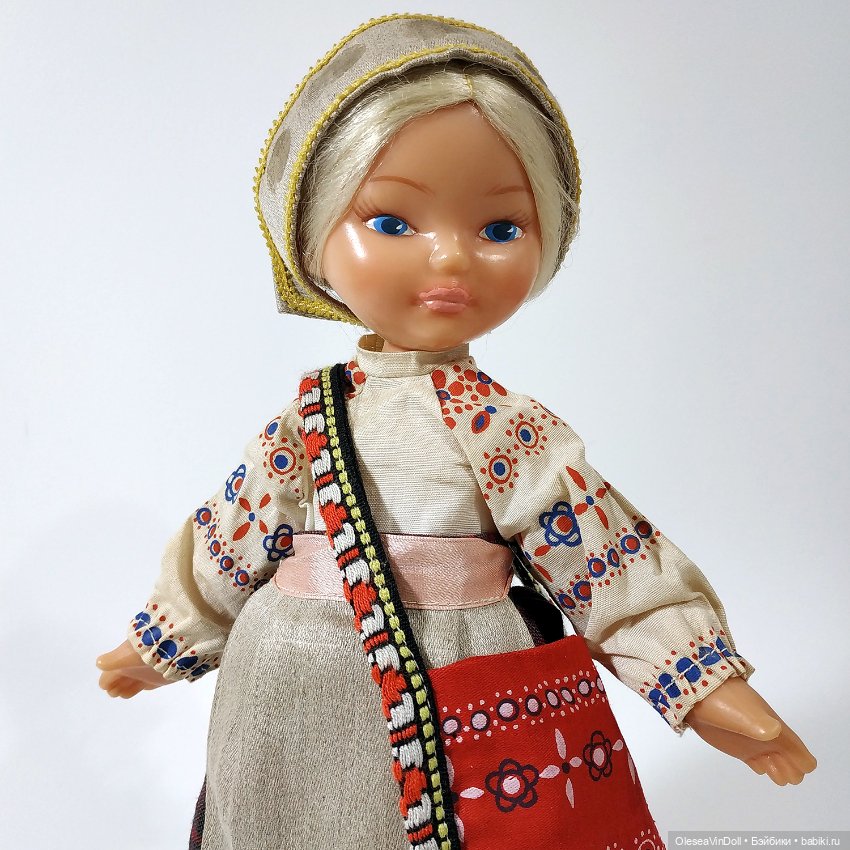 Маричка. Винтажная Куколка с Сумкой. Ранняя. Клеймо Мишка. Мотовилова. ЛПО "Игрушка" (Ленигрушка). С (фото 2)