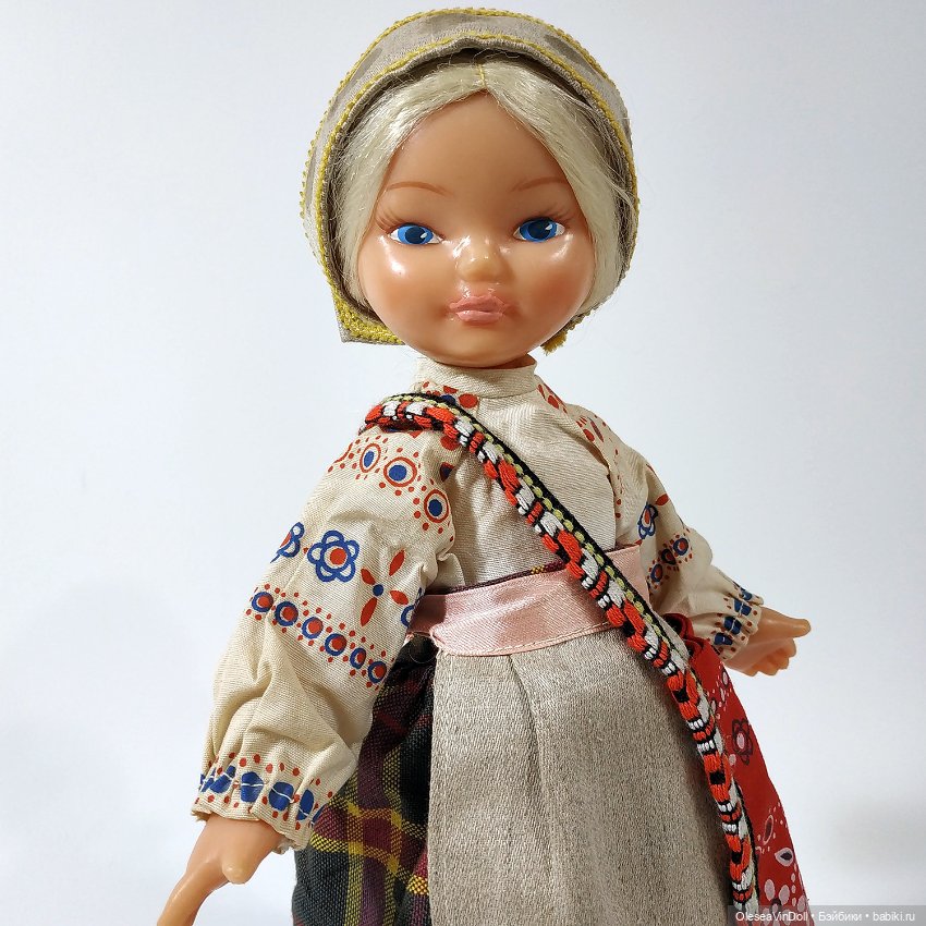 Маричка. Винтажная Куколка с Сумкой. Ранняя. Клеймо Мишка. Мотовилова. ЛПО "Игрушка" (Ленигрушка). С (фото 8)