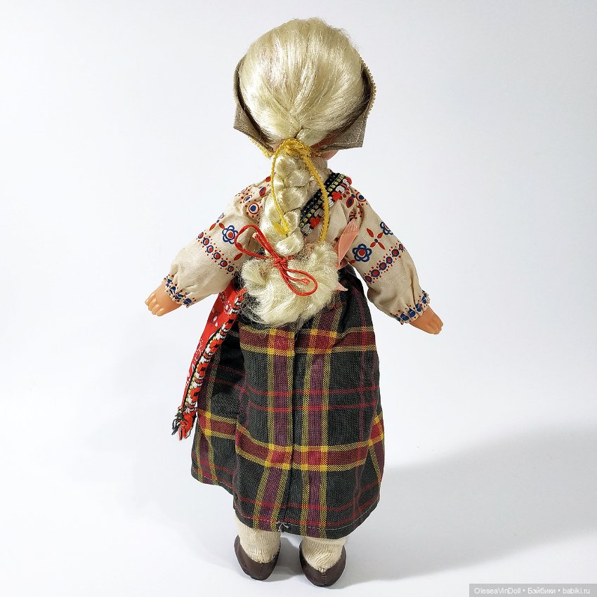 Маричка. Винтажная Куколка с Сумкой. Ранняя. Клеймо Мишка. Мотовилова. ЛПО "Игрушка" (Ленигрушка). С (фото 10)