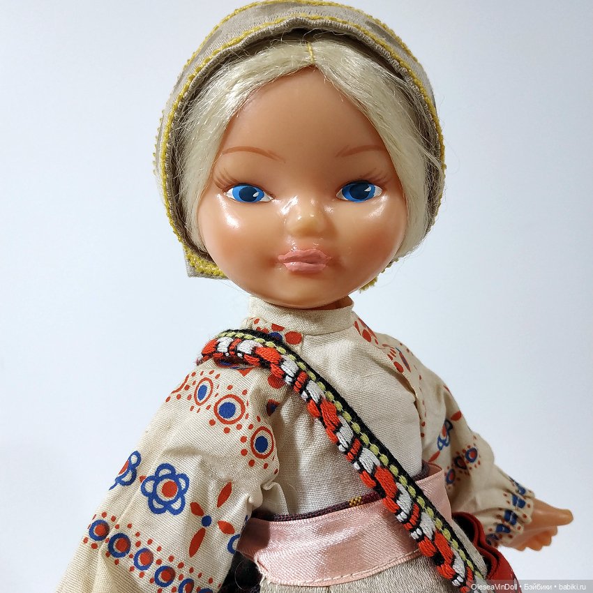 Маричка. Винтажная Куколка с Сумкой. Ранняя. Клеймо Мишка. Мотовилова. ЛПО "Игрушка" (Ленигрушка). С (фото 9)