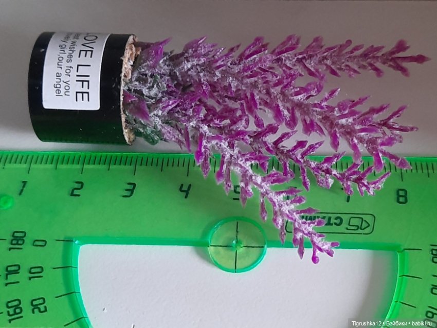 Цветок в горшочке — Миниатюра для кукол (фото 6)