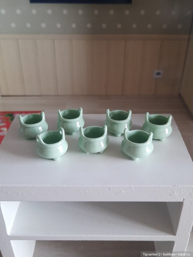 Горшочки # — Миниатюра для кукол