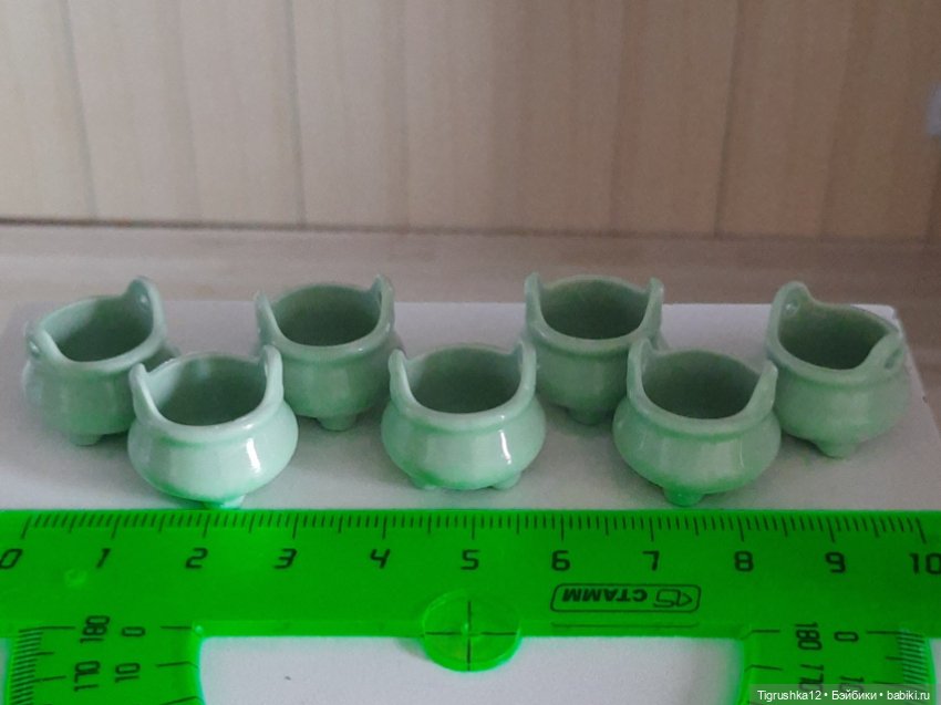Горшочки # — Миниатюра для кукол (фото 4)