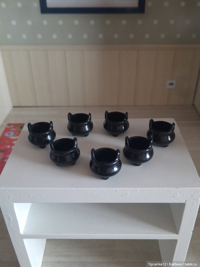 Горшочки — Миниатюра для кукол (фото 3)
